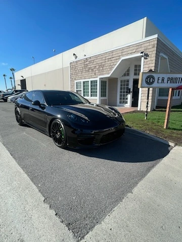 Porsche at ER Collision Auto Body Shop