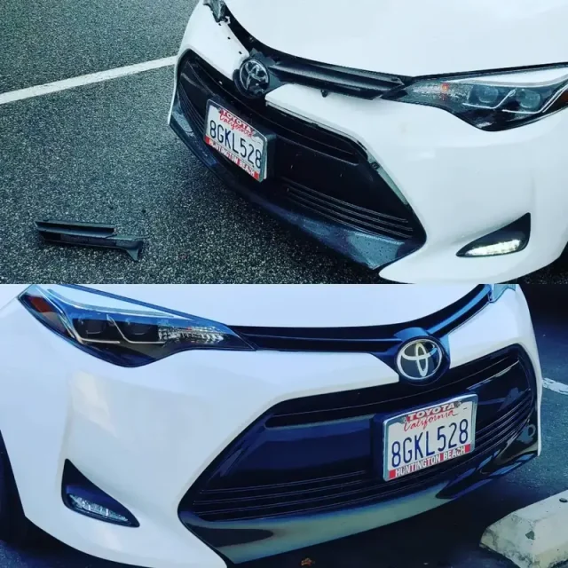 Toyota Crash Repairs at ER Collision and Auto Body Shop