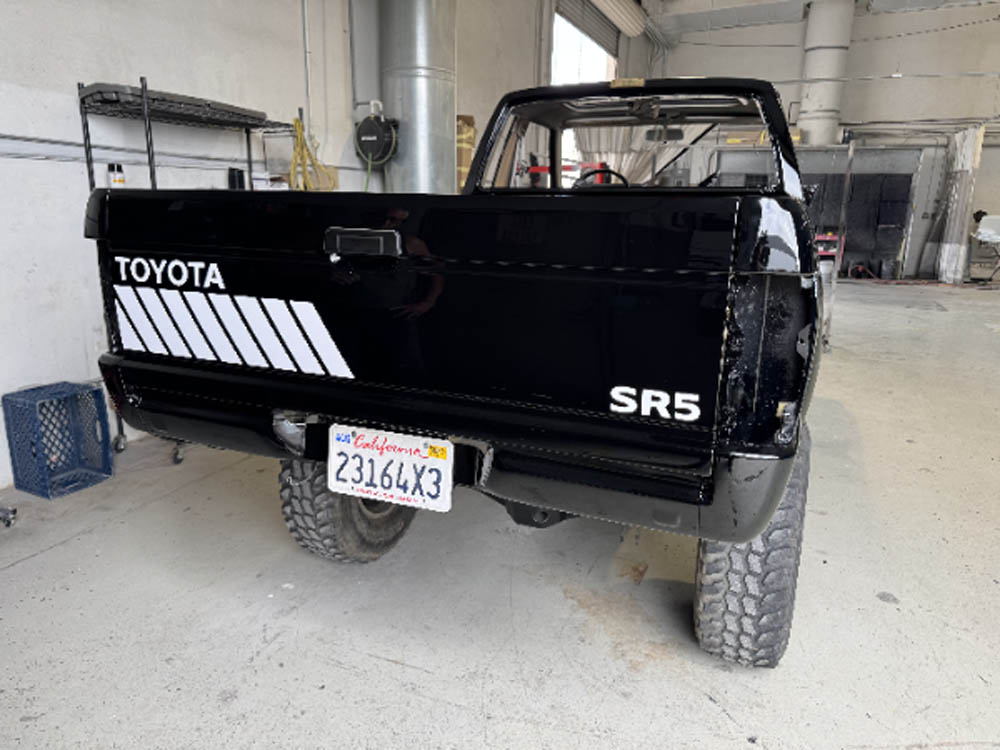 Toyota Black 3 restoration services