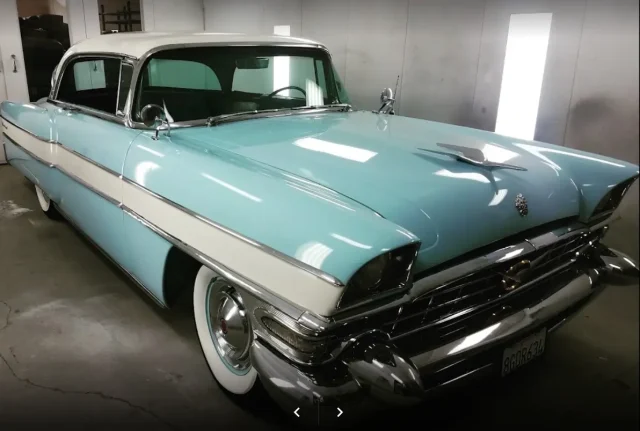 Light Blue Classic Car Restoration