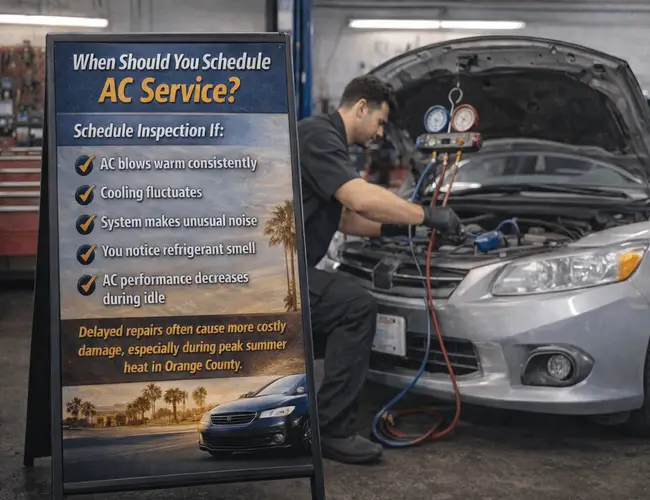 When Should You Schedule AC Service