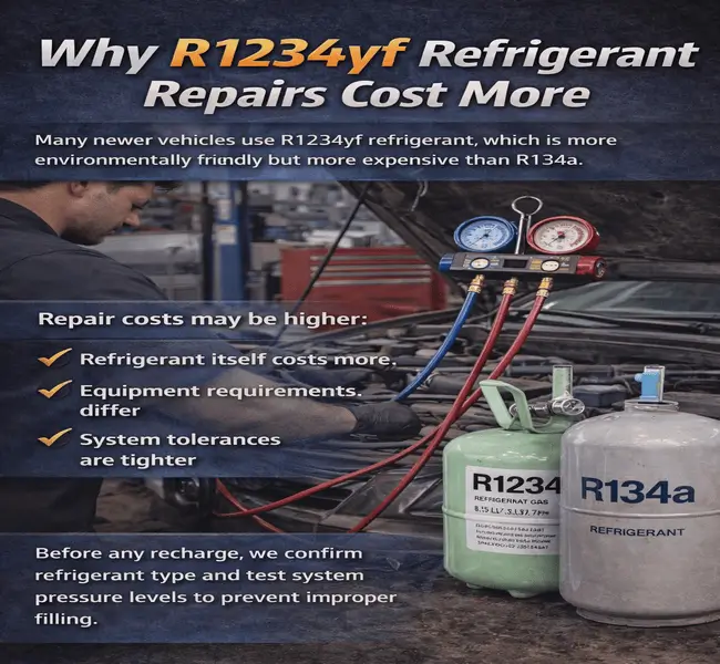 Why Refrigerant Repair Cost More