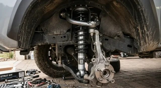 Strut in Car Suspension