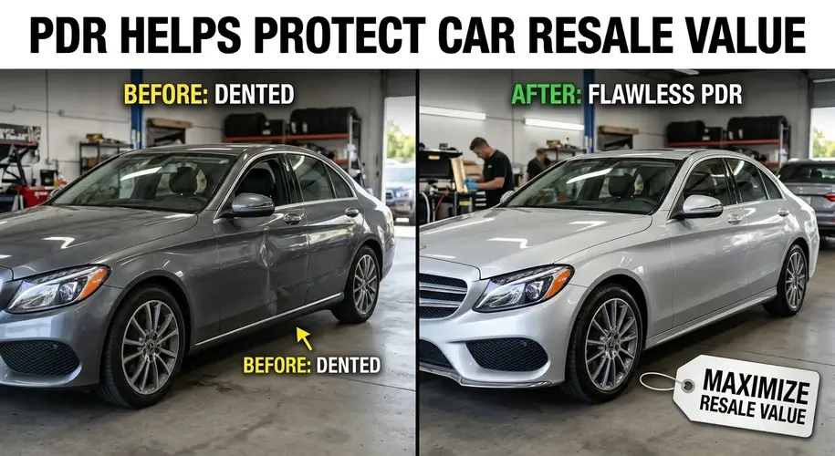 How PDR Protects Your Car’s Resale Value: The Factory-Finish Advantage