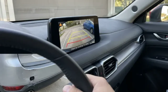Bumper Damage Cause Backup Camera Image Appearing Tilted