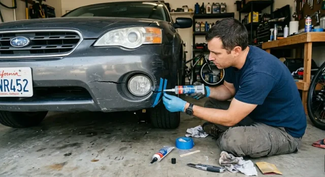 DIY Bumper Fixes Huntington Beach