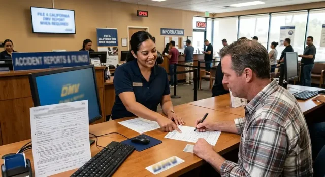 File a California DMV Report When Required