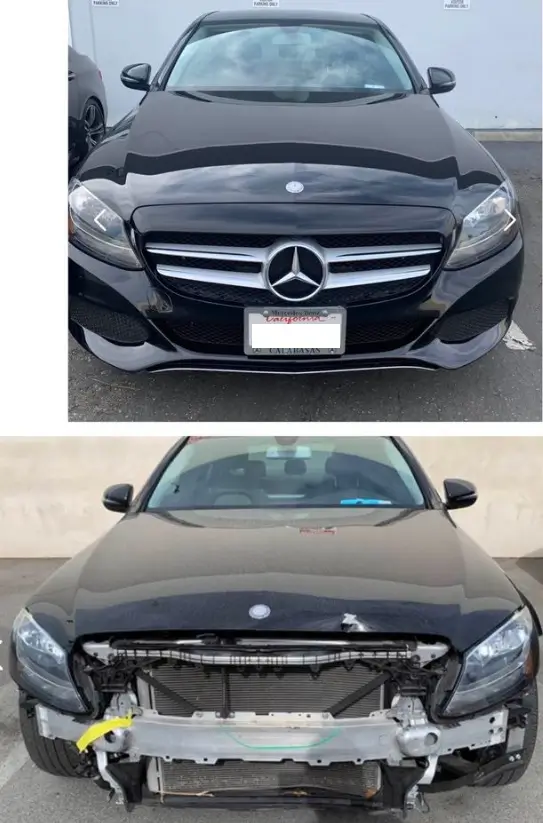 Mercedes Collision Repair (Before After) Mercedes Collision Repair (Before After)