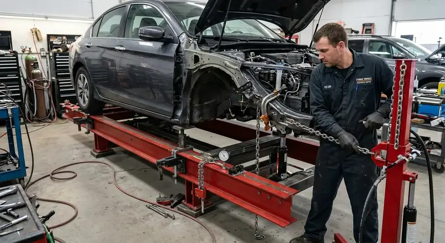 Can an Alignment Fix a Car Bent Frame?