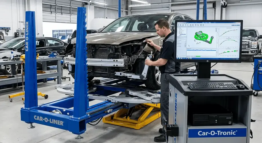 How Do Frame Straightening Machines Work Without Weakening the Steel?