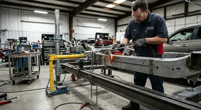 Heat Restricted During Frame Straightening