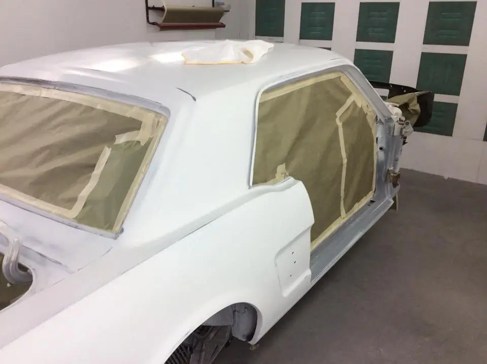 Mustang Paint Restoration in Huntington Beach Mustang Paint Restoration in Huntington Beach