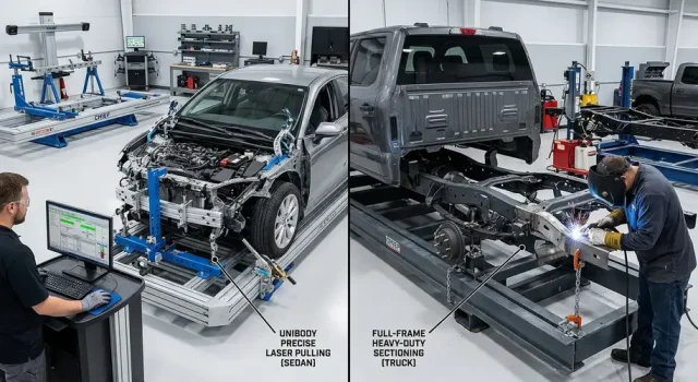 Unibody-vs.-Full-Frame-Repair