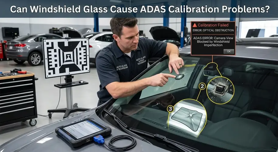 Can Replacement Windshield Glass Cause ADAS Calibration Problems?